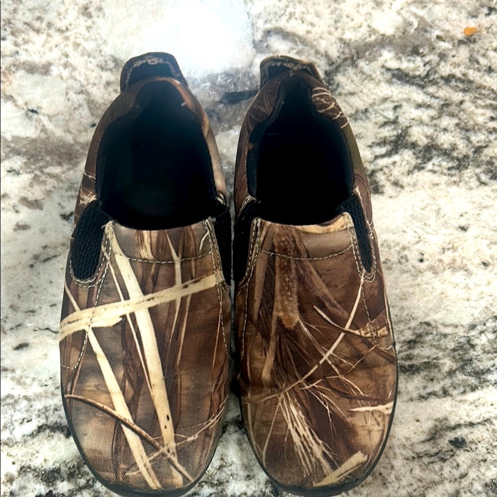 Tan and Brown Casual Slip-On Loafers